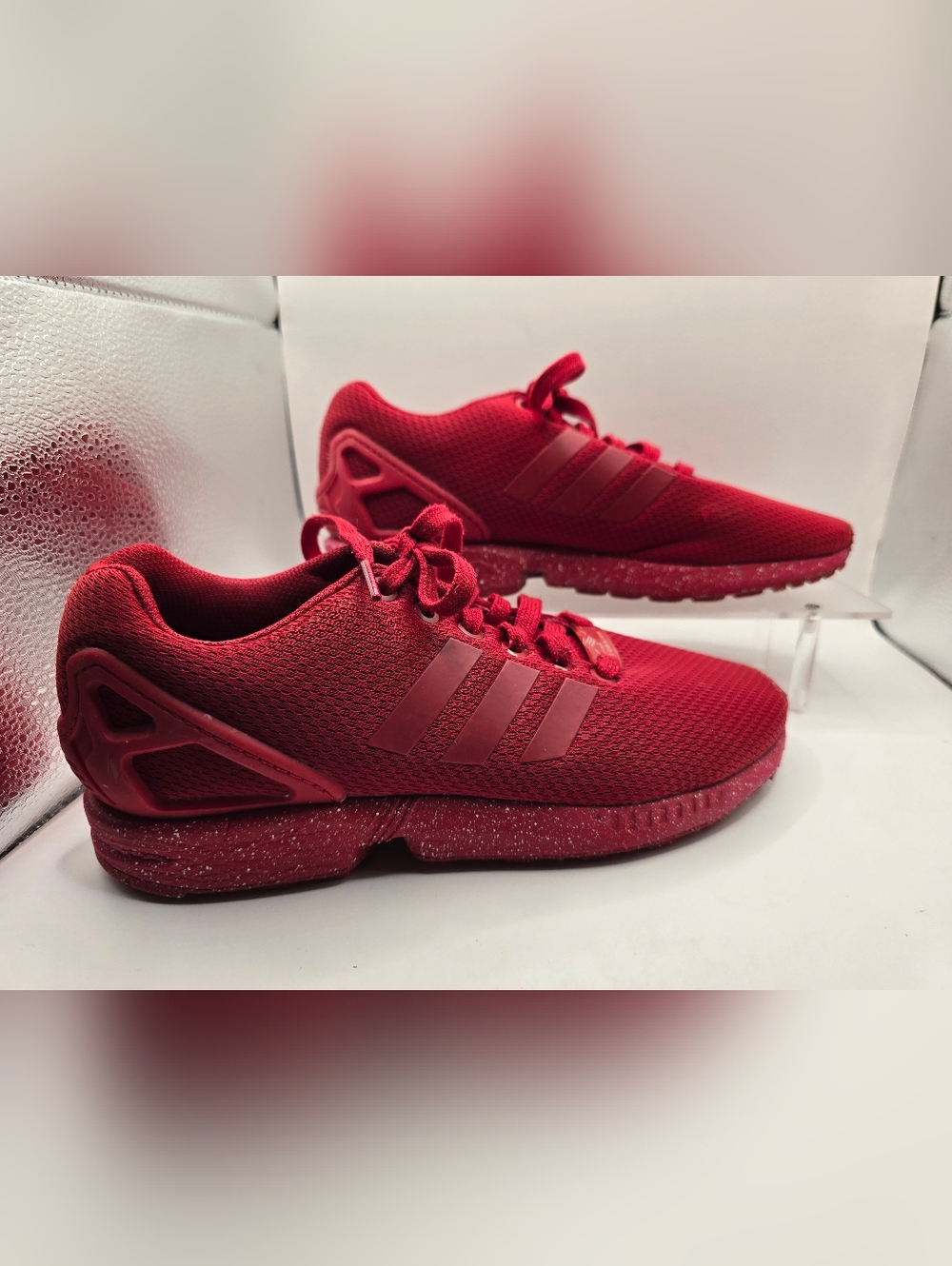 Adidas Red Athletic Sneakers